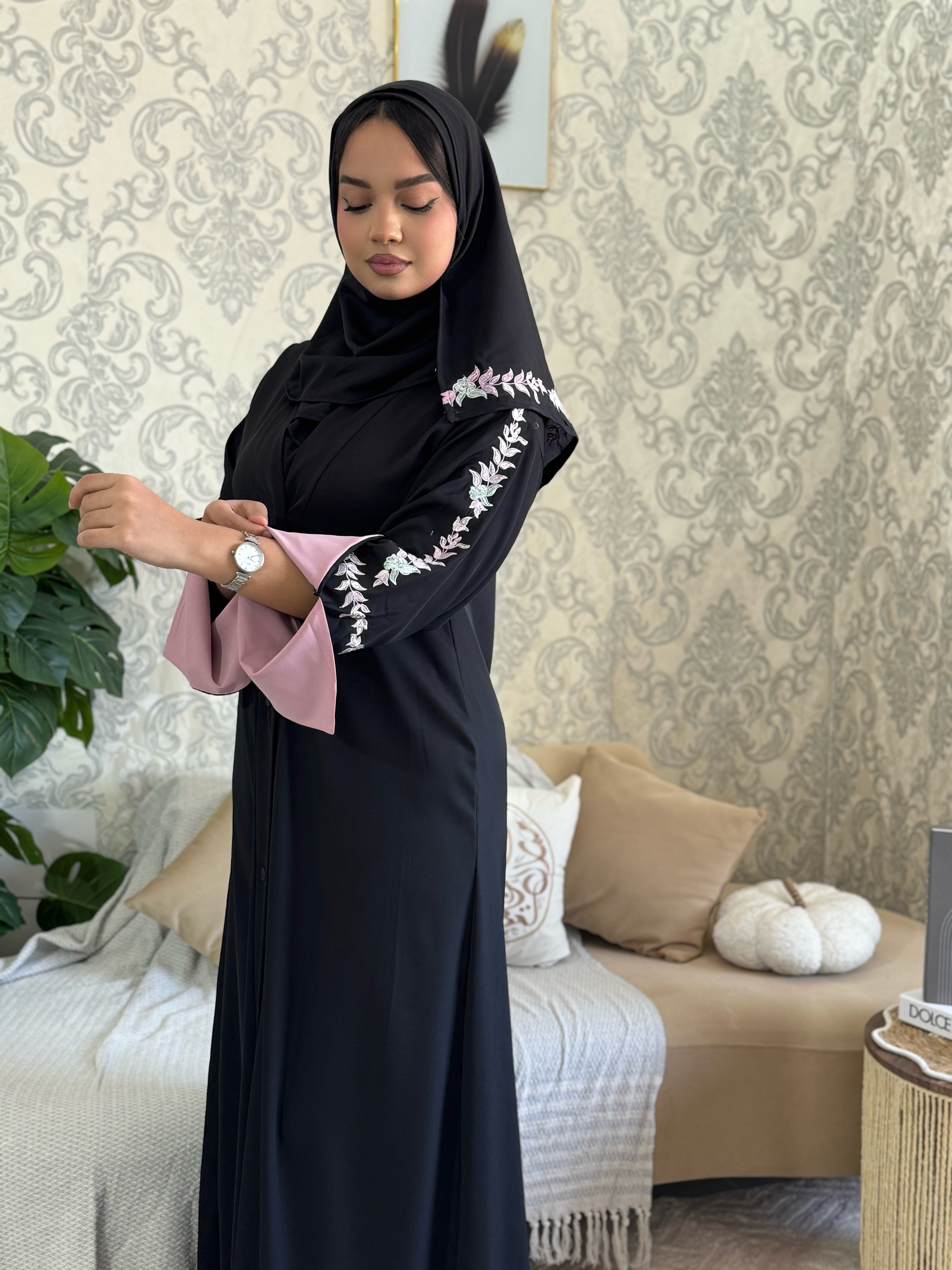 ✨ Abaya_Khaleej 2026 ✨High Quality avec Tissu Plasma