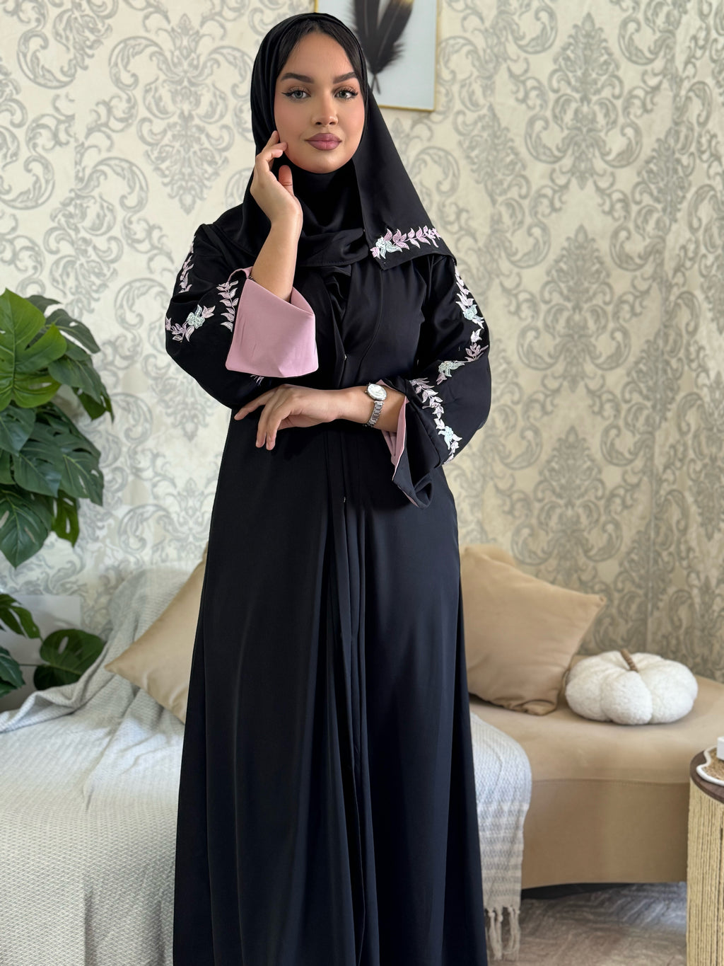 ✨ Abaya_Khaleej 2026 ✨High Quality avec Tissu Plasma