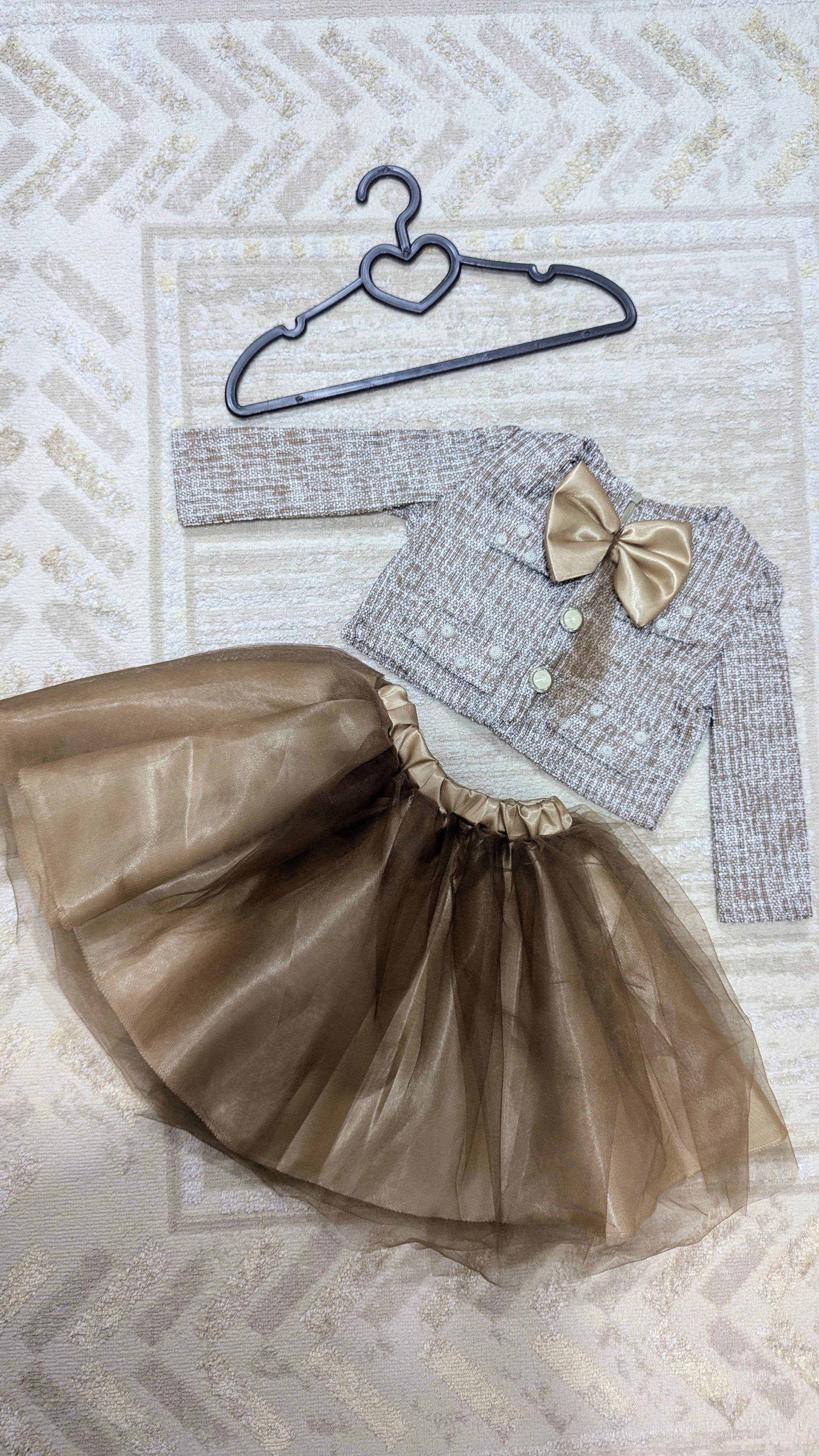 🌸✨ Ensemble de luxe pour fille